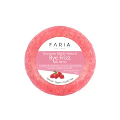 FARIA NATURALS - Shampoo Sólido Cabello Frizz Bali Berry Natural y Vegano