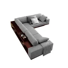 HOME PREMIUM - Seccional Alix Derecho Multifuncional Plata