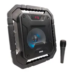 INIUS - Parlante Inalámbrico Karaoke con Micrófono y Luces RGB