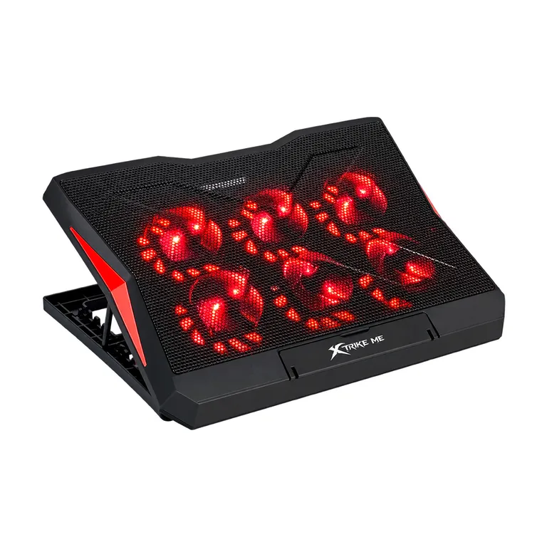 Cooler Base Laptop Xtrike 6 Ventiladores 2 Puertos USB Me FN-811