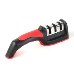 INSPIRA - Afilador Cuchillo Tijeras para Cocina 3 filos portátil