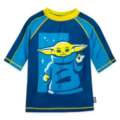 DISNEY - Polo Rash Guard Store Grogu Mandalorian Star Wars.