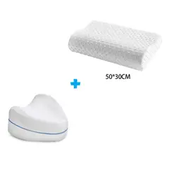 GENERICO - Pack Almohada Memory Pillow Pierna Ergonómica