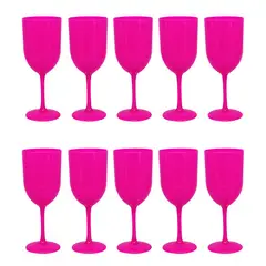 BLUE BOX - COPAS PLAYA 16 OZ X10 - FUCSIA NEÓN