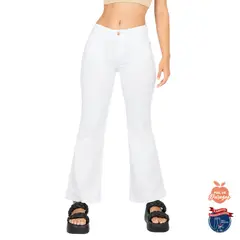 COTTON'S JEANS - PANTALÓN CAMPANA COTTONS JEANS LUCIANA LARGO 30