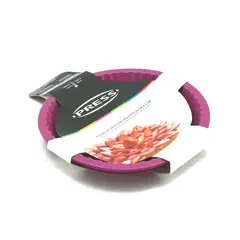 PRESS - Molde Silicona para Pie 24 cm x 3 cm Morado Línea Silicona -