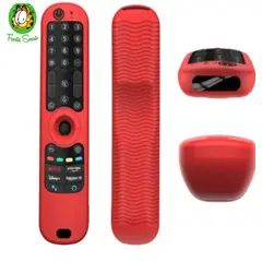 LG - Funda Forro Protector Control Magic Nueva Version Rojo