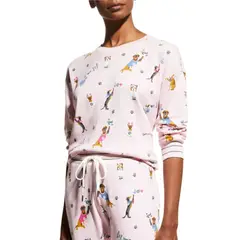 PJ SALVAJE - Camisa Manga Larga Pijama Woof For Love