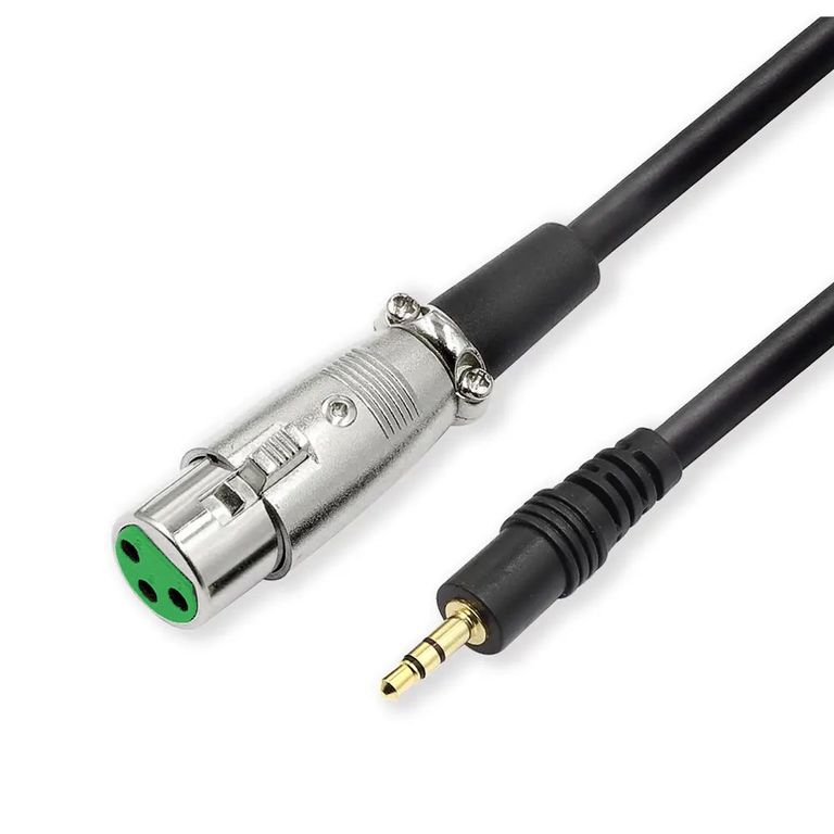 Cable XLR a Mini Plug 3.5mm - 2.5 metros