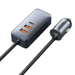 BASEUS - Cargador de celular de carga rápida tipo C USB de 120w