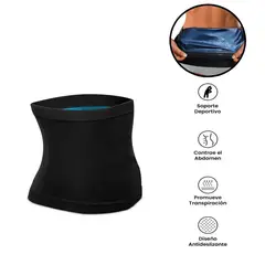 GENERICO - Faja Abdominal Sudadera Shaper Reductor Mujer