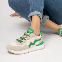 ARANNI - ZAPATILLAS MUJER GABY VERDE_.