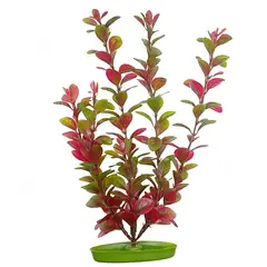GENERICO - Planta De Plastico RED LUDWIGIA 12 pulgadas (30.5 cm.) Hagen