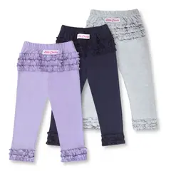LITTLE CHICKS - PACK X3 LEGGINGS NIÑA ALGODÓN PIMA