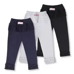 LITTLE CHICKS - PACK X3 LEGGINGS NIÑA ALGODÓN PIMA