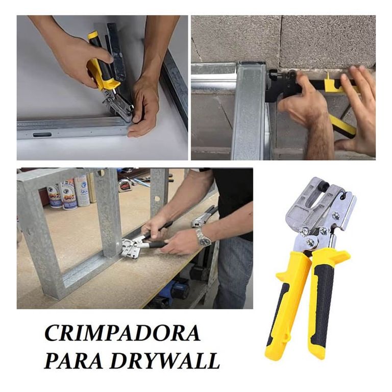 DRYWALL CRIMPADORA para perfiles metalicos