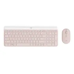 LOGITECH - Teclado Mouse MK470 Wireless Slim Usb Rose 920-011312