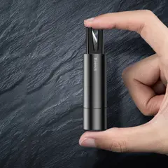 BASEUS - Martillo de emergencia rompe vidrio cinturón de seguridad