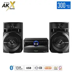 PANASONIC - Minicomponente AKX 300W SC-AKX110PSK