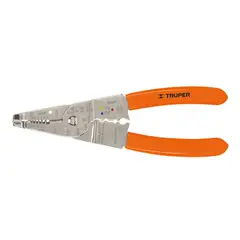 TRUPER - Alicate pela cables 24 a 12 AWG