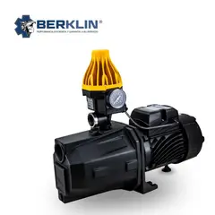 BERKLIN - BOMBA JET DE 2HP 1 1/4 X 1¨ IMPULSOR DE ACERO