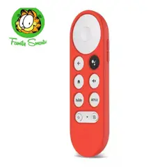 GOOGLE - Funda Protector Silicona Control Chromecast 4 Tv / Rojo