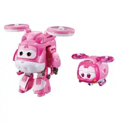 SUPER WINGS - Juguete de Acción Transformable Dizzy con Avión