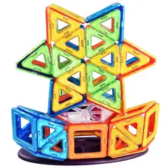 GENERICO - Set Didáctico Construcción Magnéticos de 96 pcs