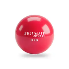 ULTIMATE FITNESS - Balón Medicinal PVC 3 Kg