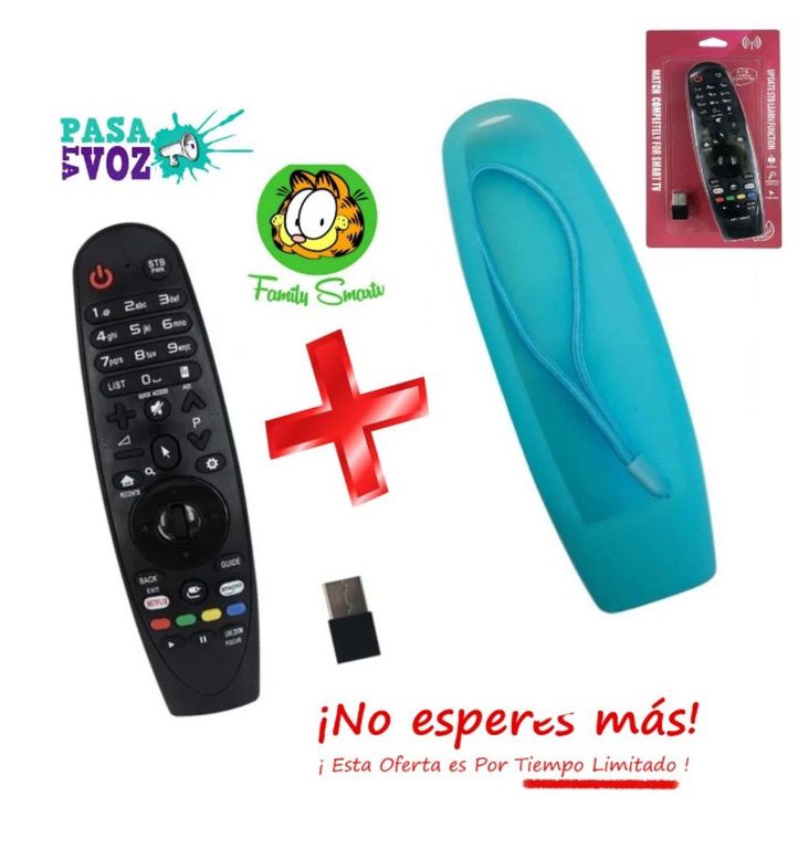 Control Remoto LG Magic -Mr500-Mr600-Mr650 Funda Turquesa