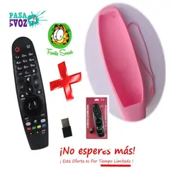 UNIVERSAL - Control Remoto Lg Magic -Mr500-Mr600-Mr650 Funda Rosado