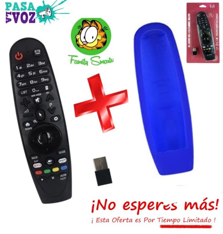 Control Remoto LG Magic -Mr500-Mr600-Mr650 Funda Azul