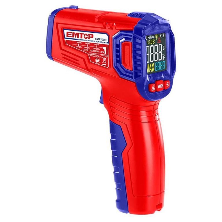Pistola Termómetro Infrarojo ENTR10381