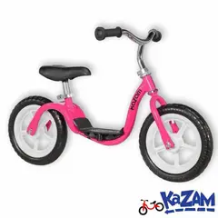 KAZAM - Bicicleta de Equilibrio Balance Pink Llanta EVA