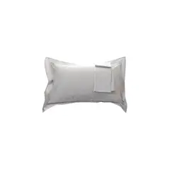 HOME BRANDS - Funda de almohada bambú -Color Gris claro