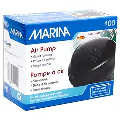 GENERICO - Bomba aire Marina 100, De 75 a 150 lt 85 l/h, 1 salida Hagen
