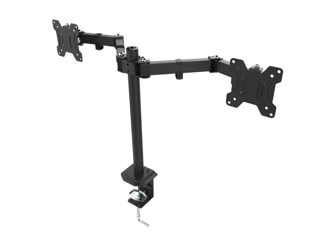 RACK SOPORTE ERGONÓMICO PARA DOS MONITORES DE 13 A 32