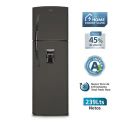 MABE - Refrigeradora No Frost 239 Ltrs Netos Grafito RMA255FYPG