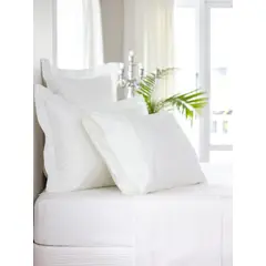 HOME BRANDS - Fundas de almohada Bambú (2 por set) -Color Blanco
