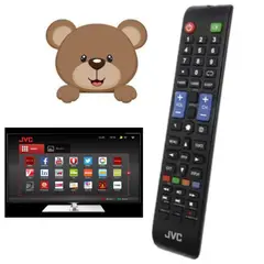 UNIVERSAL - Control Remoto JVC para Smart Tv Led