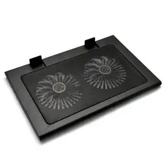 ITELSISTEM - Cooler Para Laptop 2 Ventiladores 2 Usb hasta 17"