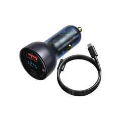 BASEUS - Cargador de celular dual de carga rápida