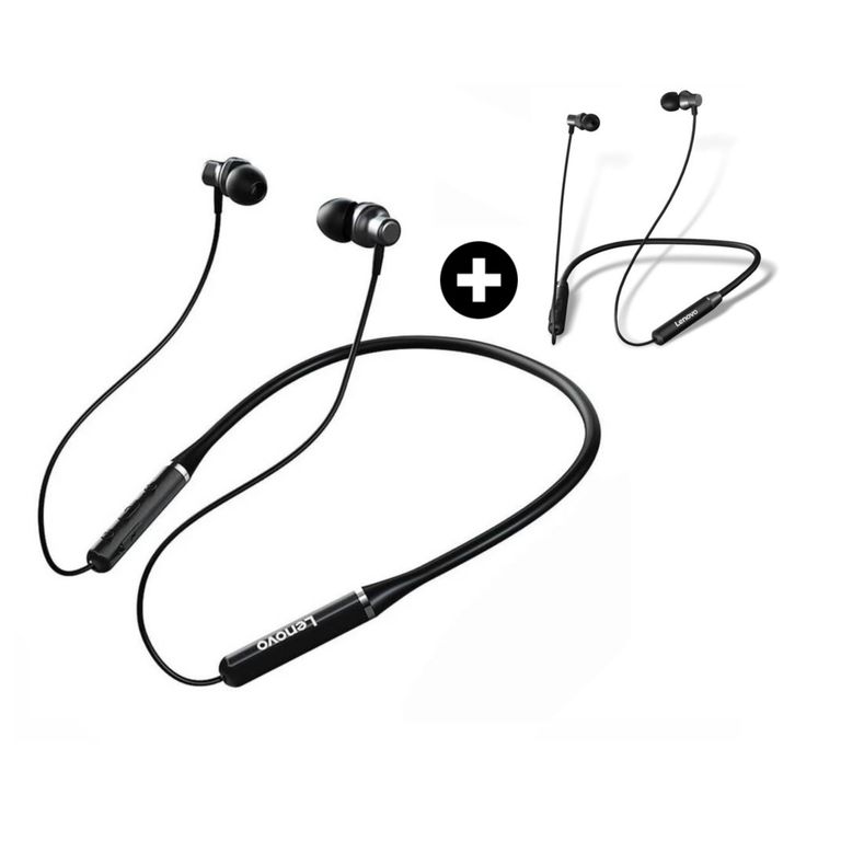 Audífonos Bluetooth He05 Negros Pack De 2 Inalámbricos