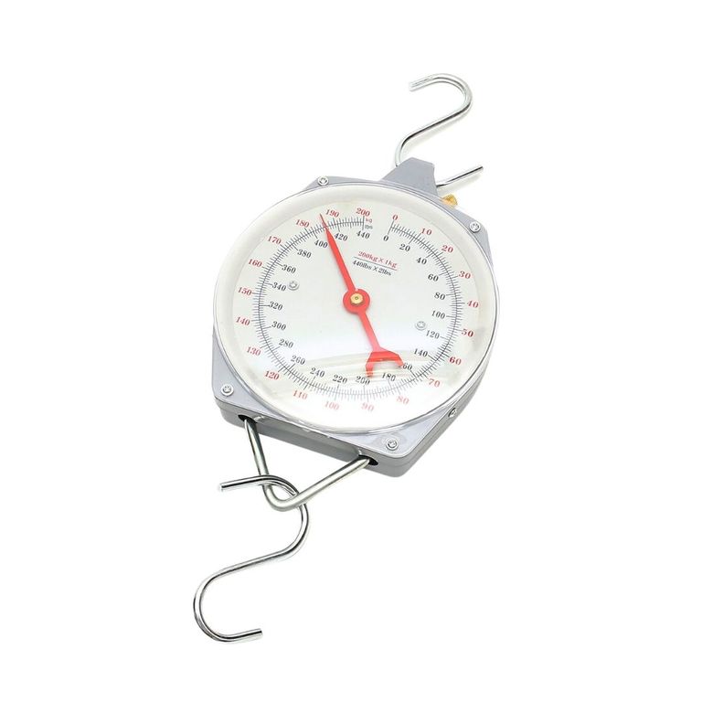 Balanza Analógica Colgante Scale Tipo Reloj 1kg 200Kg