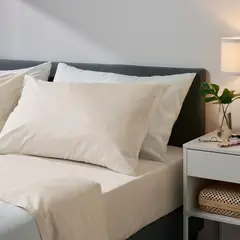 HOME BRANDS - Juego de Sabanas de Bambú Color Beige - King