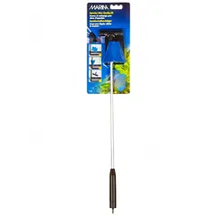 GENERICO - Limpiador cristales acuario Marina Kit mango aluminio Hagen