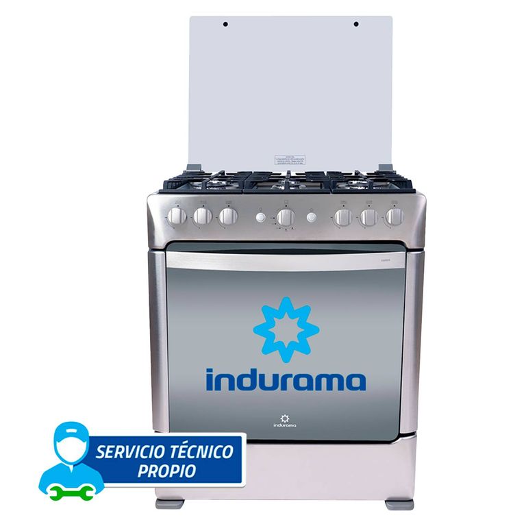 Cocina a Gas 6 Hornillas Parma Zafiro - Croma
