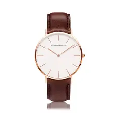 HANNAH MARTIN - Reloj Hombre Cuero marrón - Jherr Jewelry Original