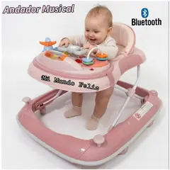 Baby - Andador para Bebe con Niveles Altura Musical Niñas