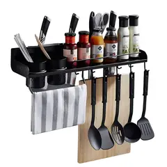 ELMEJORPRECIO - Repisa Organizador De Cocina Porta Cubiertos Cuchillo Especias 60cm